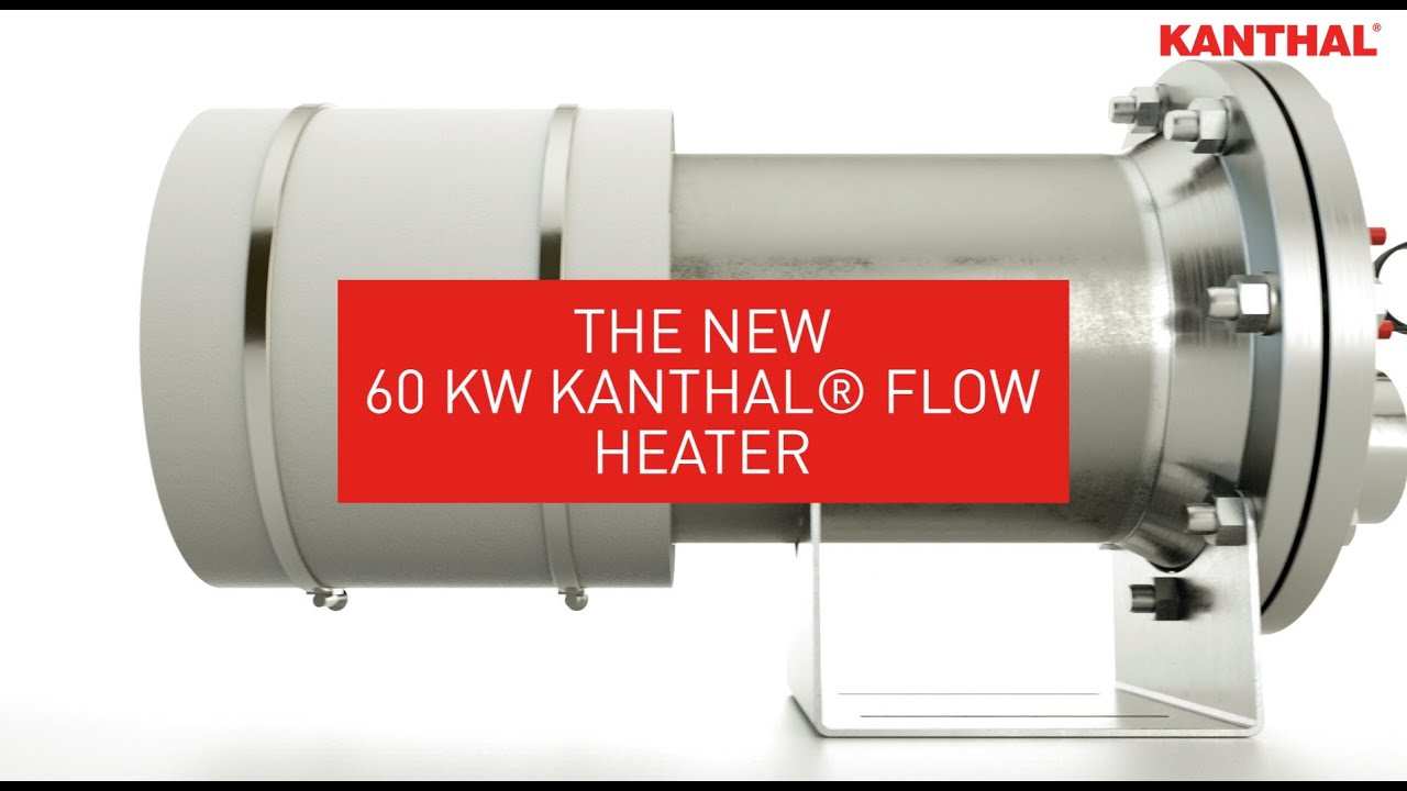 60 kW Kanthal® Flow Heater
